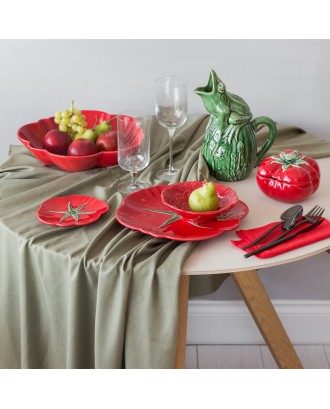 Farfurie de prezentare, 43 cm, Tomate - BORDALLO PINHEIRO